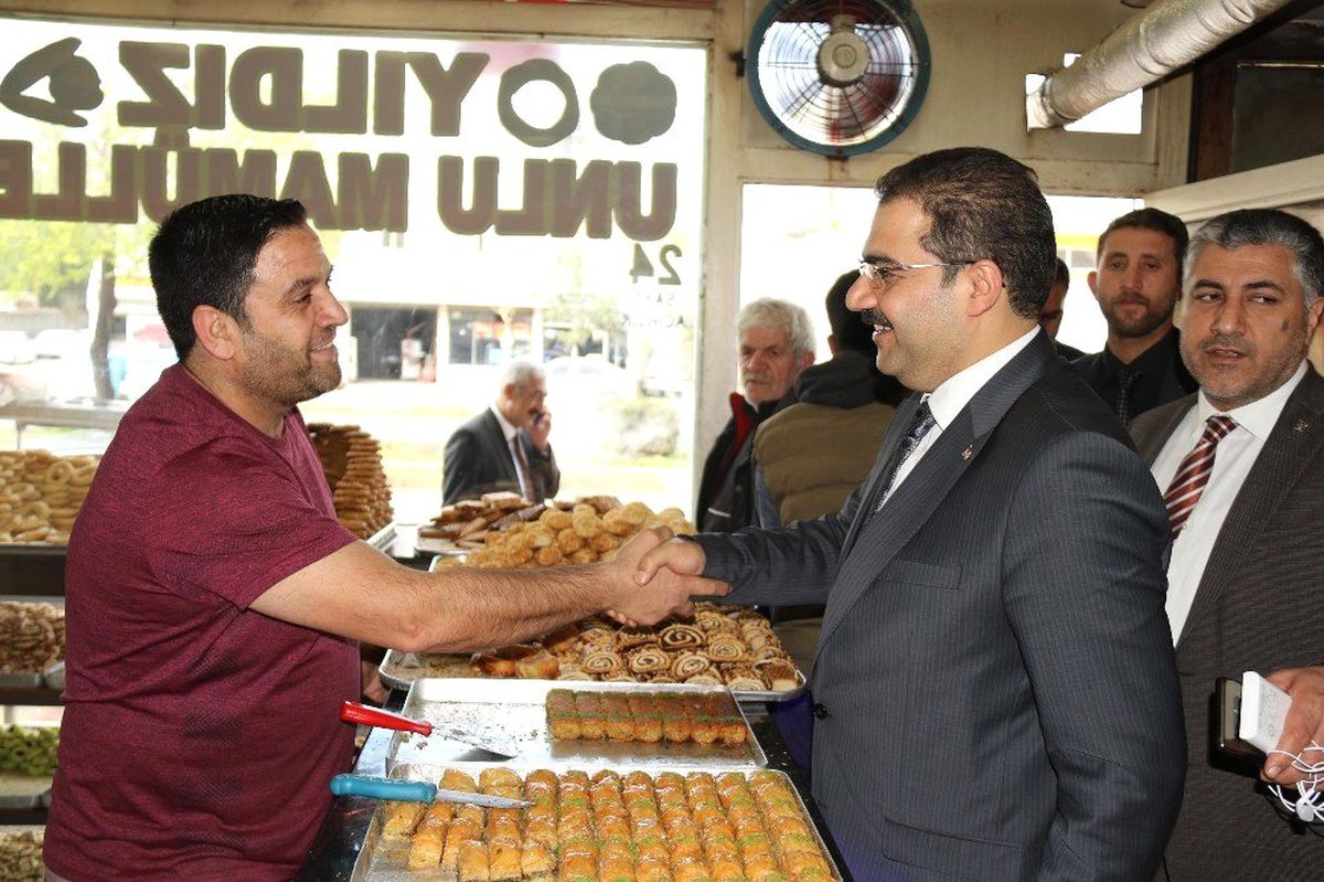 Canpolat Esnafla Bir Araya Geldi