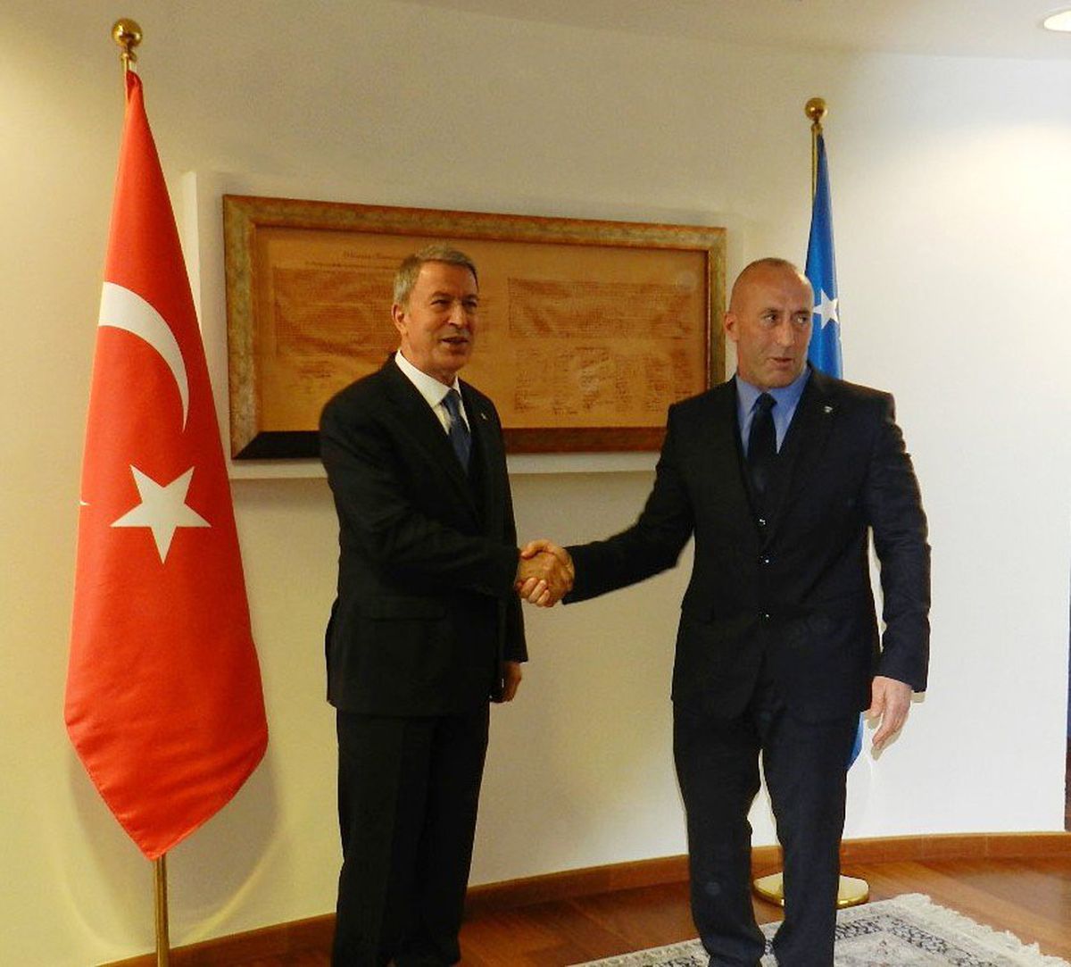 Kosova Başbakanlığından Milli Savunma Bakanı Akar\'ın Ziyaretine İlişkin Açıklama