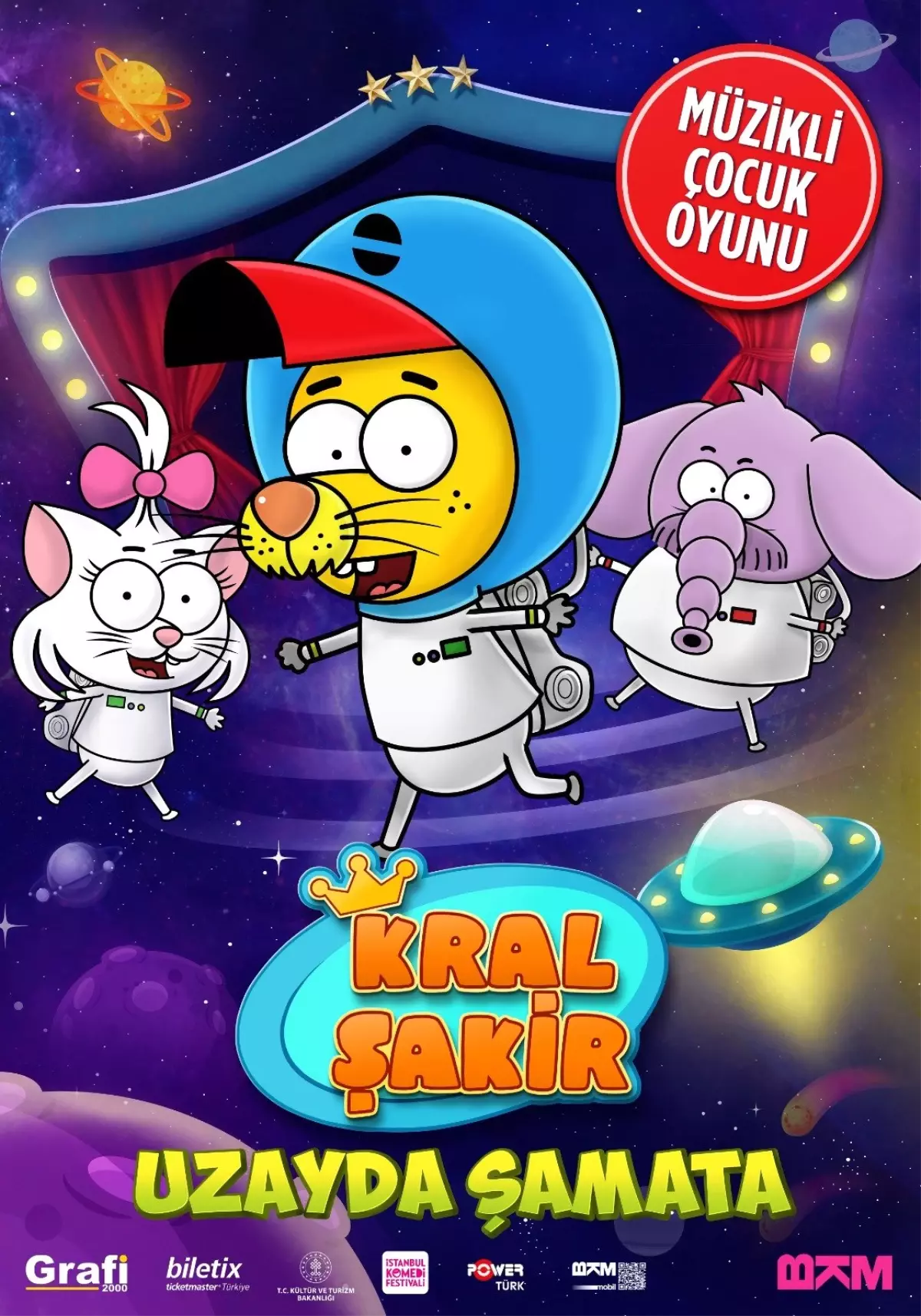 kral sakir uzayda samata izmir de