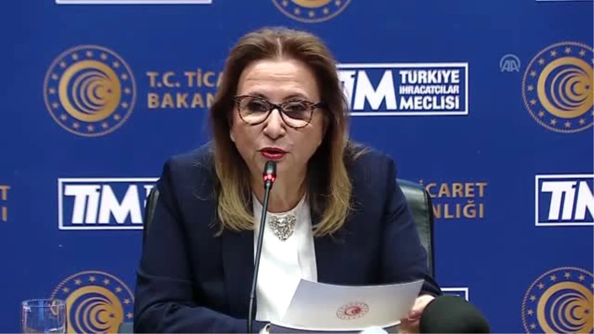 Pekcan: "2019\'un İlk Çeyreğinde, Tarihimizin En Yüksek İhracat Rakamı Olan 44 Milyar 567 Milyon...