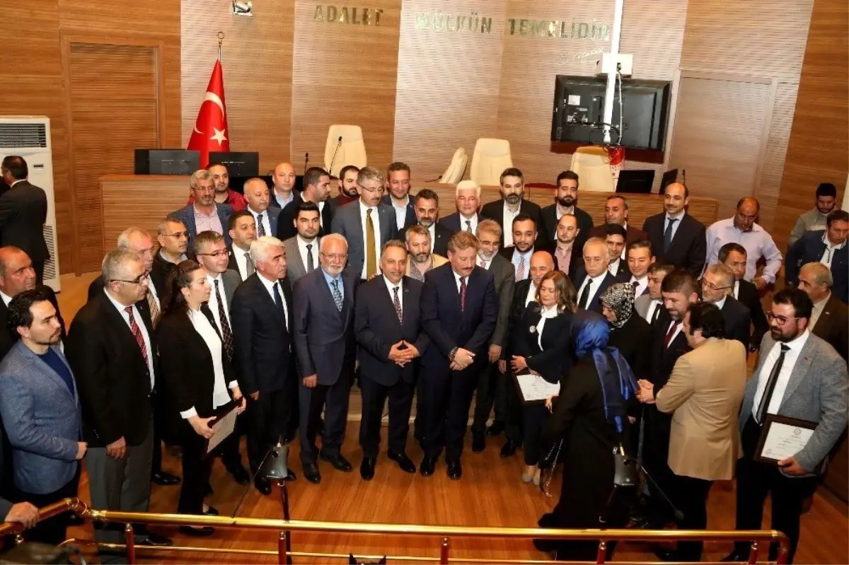 Talas Belediyesi\'nde Devir Teslim