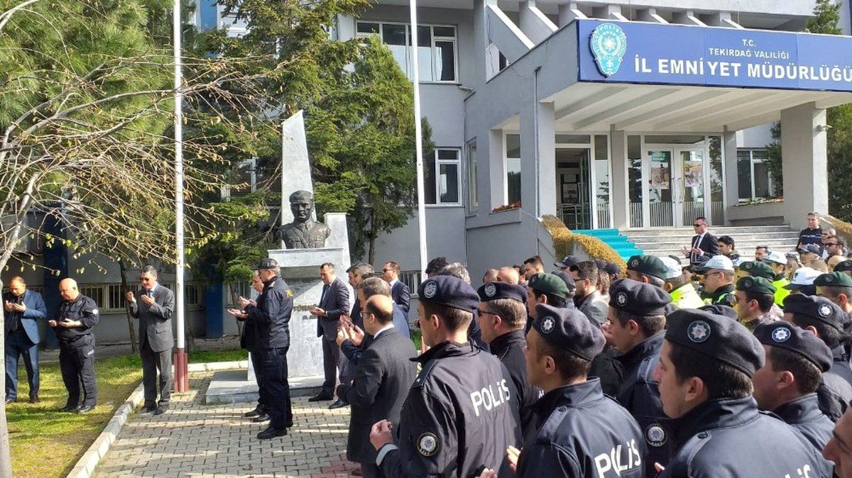 Tekirdağ\'da Türk Polis Teşkilatı\'nın 174. Kuruluş Yıldönümü Kutlandı