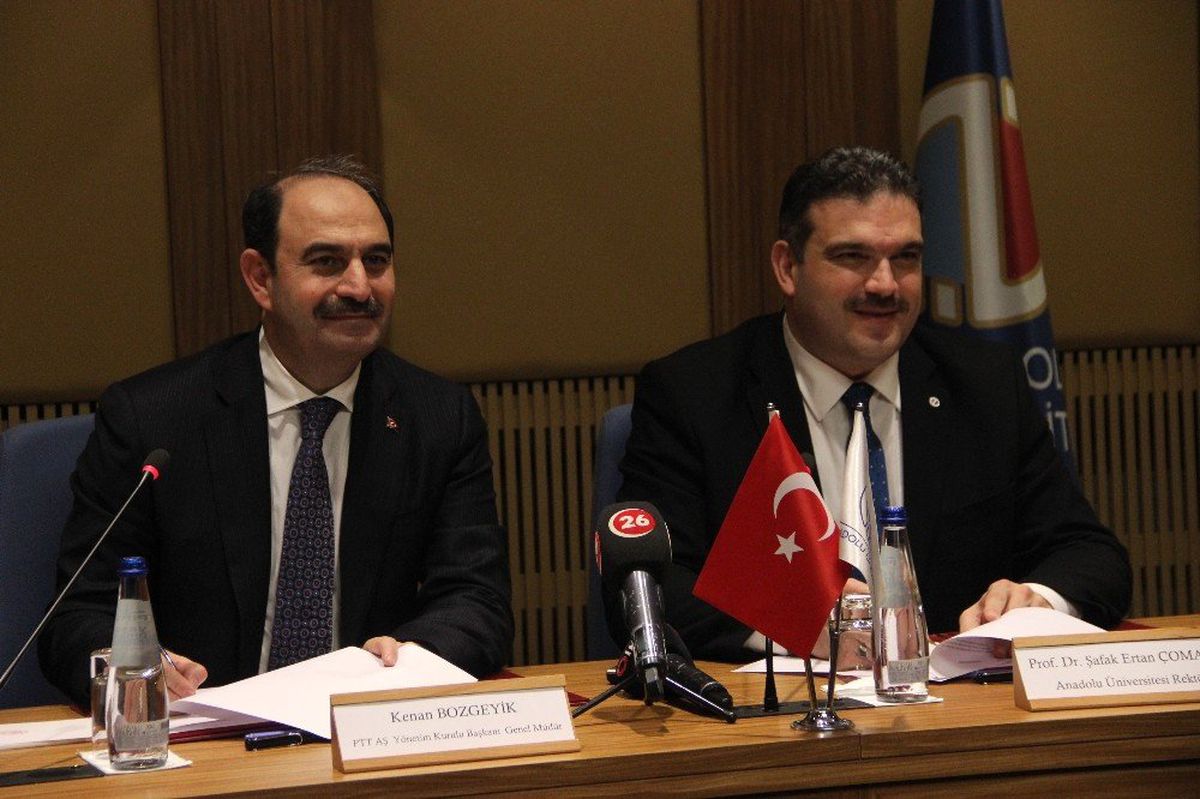 Anadolu Üniversitesi ile PTT Arasında İşbirliği