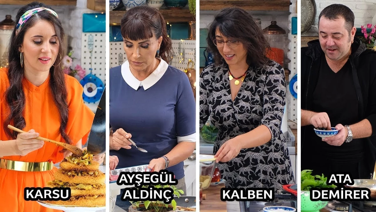 Ata Demirer, Kalben, Ayşegül Aldinç ve Karsu ile Mutfakta Yaşanan Komik Anlar