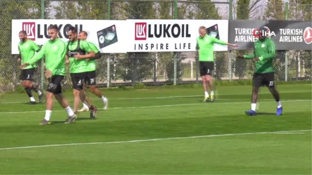 Atiker Konyaspor, M. Başakşehir Maçının Hazırlıklarını Sürdürdü