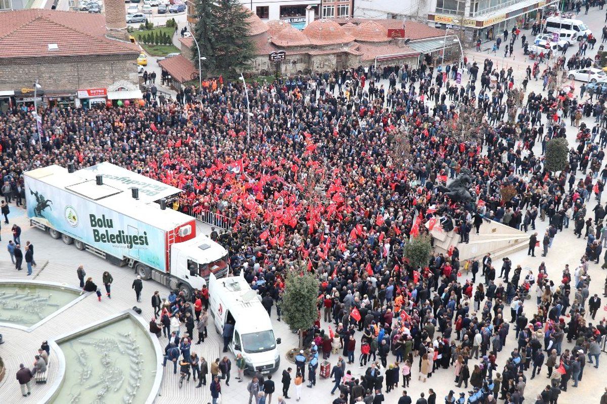 Bolu Belediyesi\'nde Devir Teslim Töreni Yapıldı