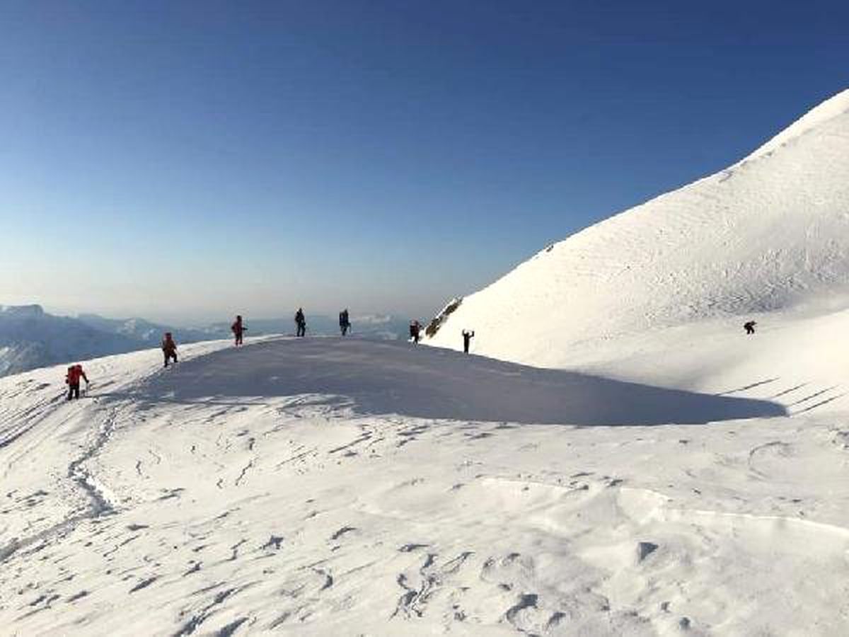 Cilo Dağı\'nda Zirve Yaptılar, Dönüşte Helikopterle Alındılar