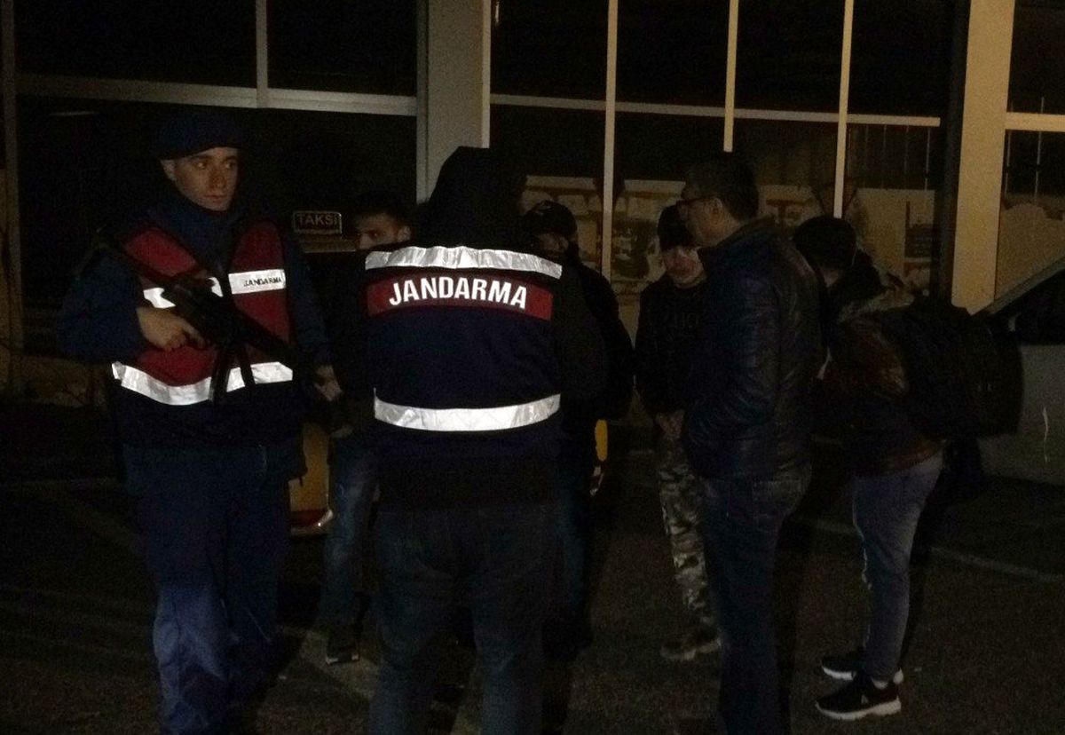 Ergene\'de Kaçak Göçmenler Yakalandı