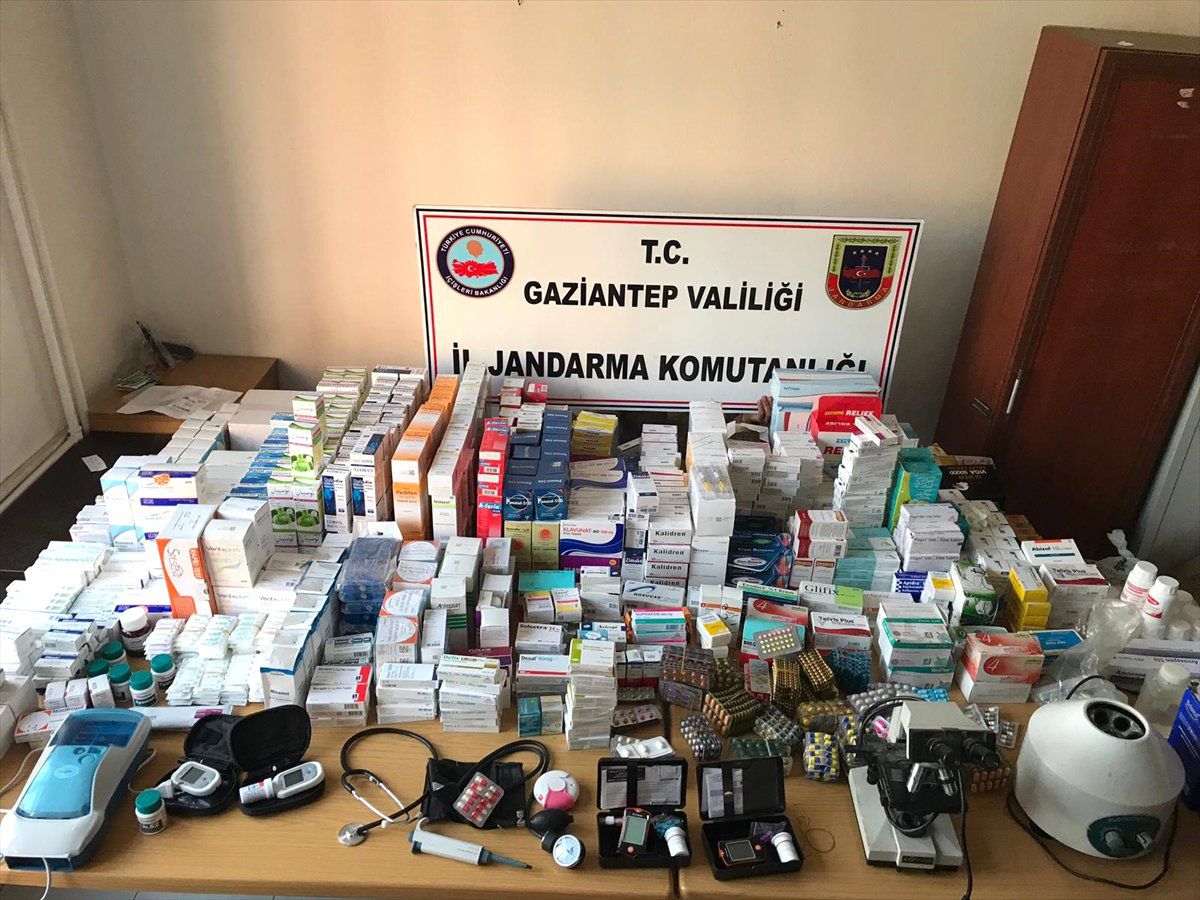 Gaziantep\'te Sahte İlaç Operasyonu