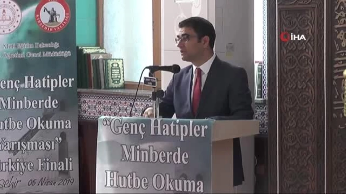 Genç Hatipler Hutbe Okuma Yarışması Finalleri Kırşehir\'de YapıldıGenç Hatipler Hutbe Okuma...