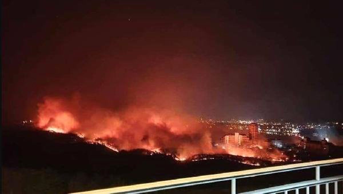 Güney Kore\'de Büyük Yangın