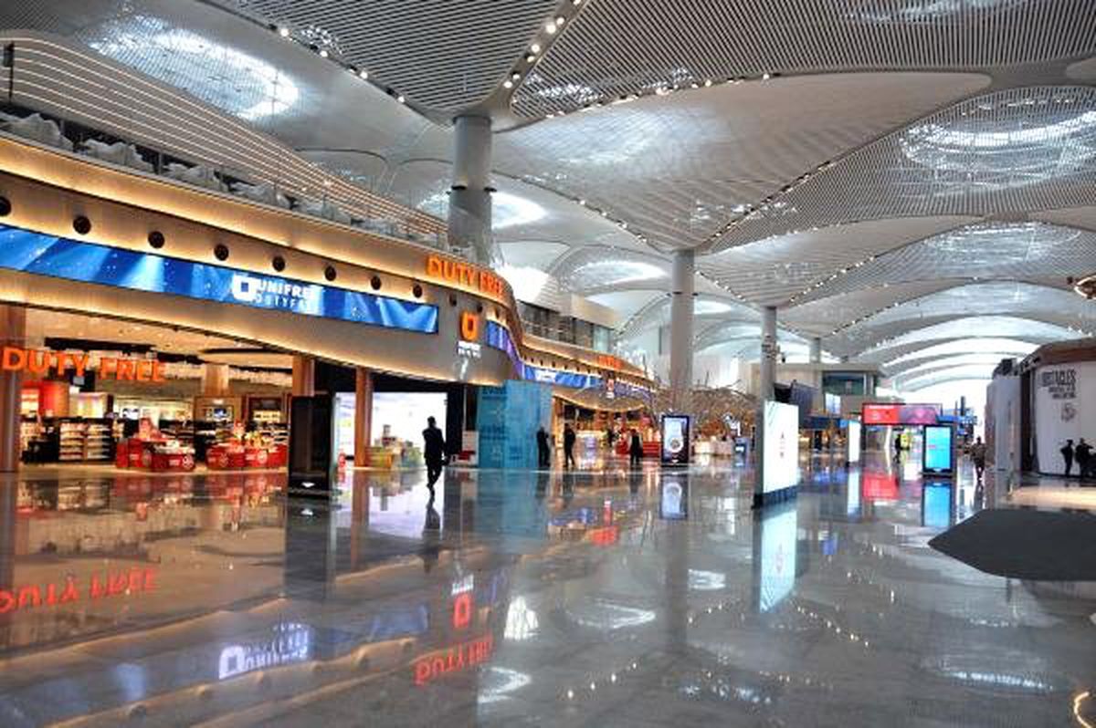 İstanbul Havalimanı\'nda Son Durum Görüntülendi