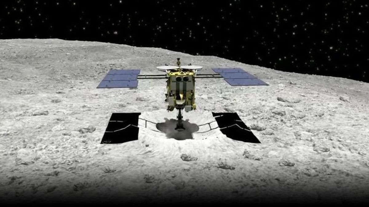Japonların Uzay Aracı Hayabusa2, Bir Asteroidi Başarıyla Vurdu