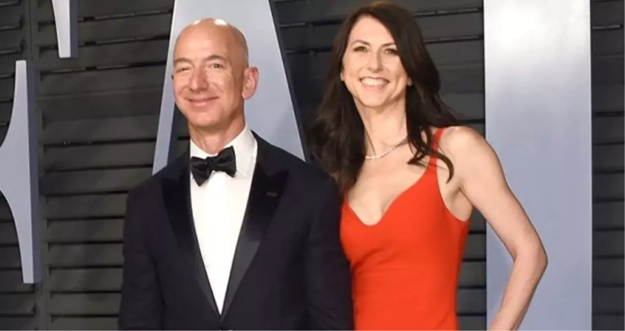 Jeff Bezos ile Roman Yazarı Eşi MacKenzie Bezos 35 Milyar Dolarlık Anlaşmayla Boşandı