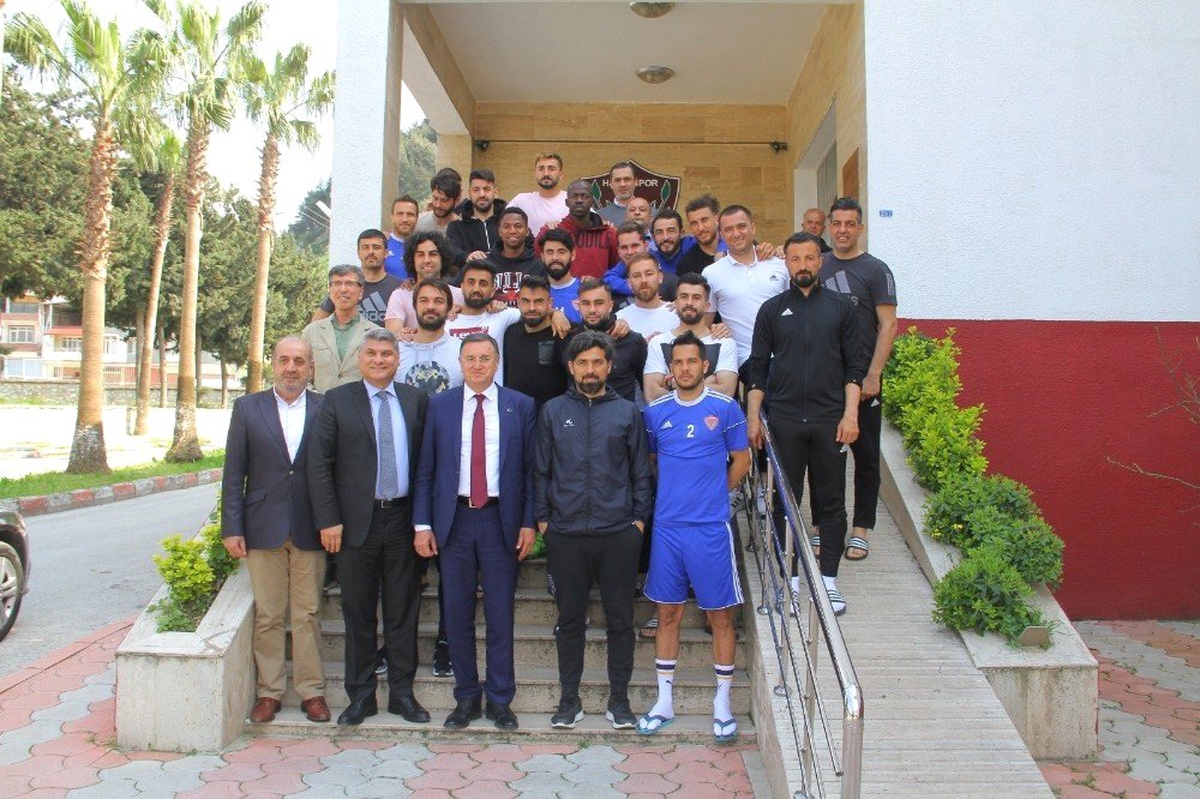 Lütfü Savaş\'tan Hatayspor\'a Ziyaret