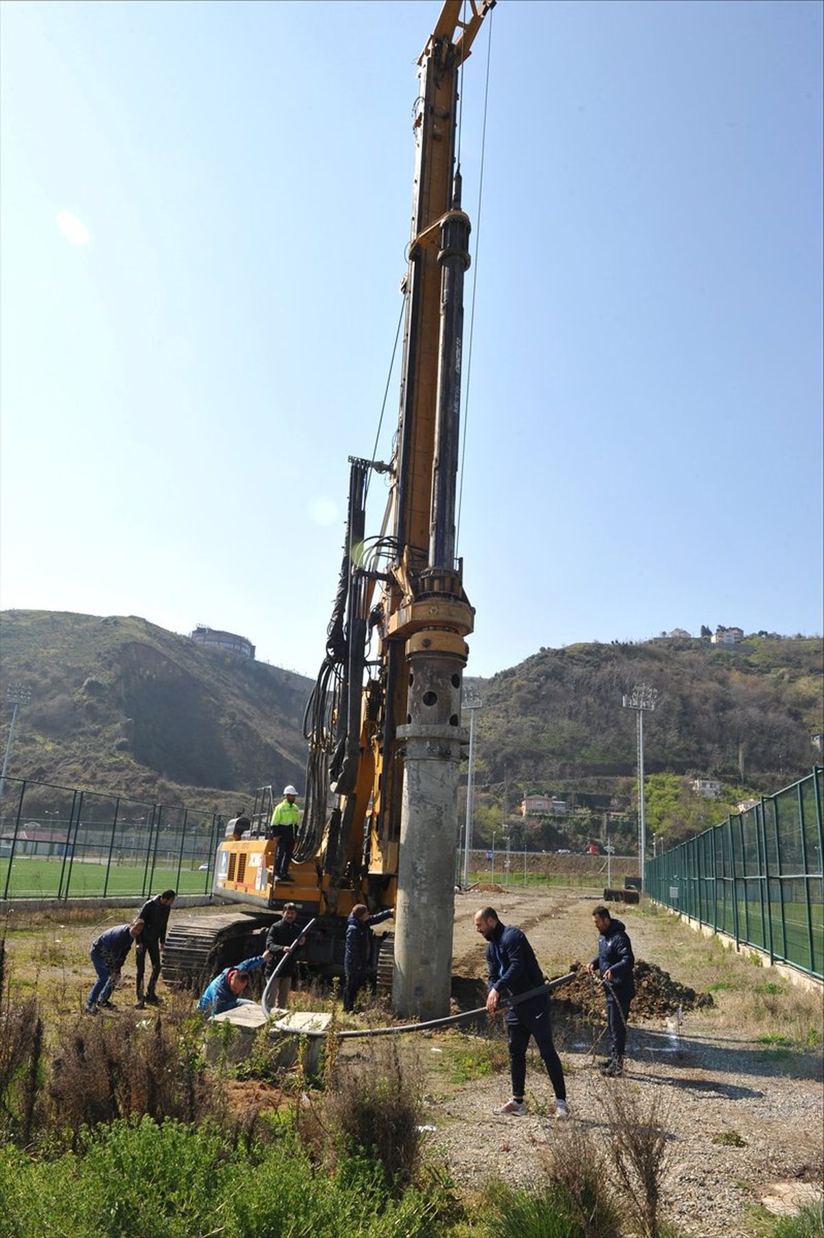Trabzon\'da 2 Bin Kişilik Çift Yönlü Tribün İnşa Ediliyor