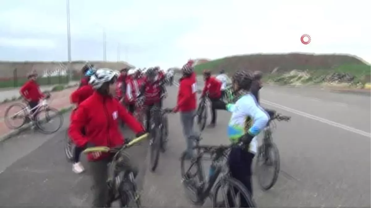 Türk ve Suriyeli Çocuklar Bisiklet Turunda Buluştu