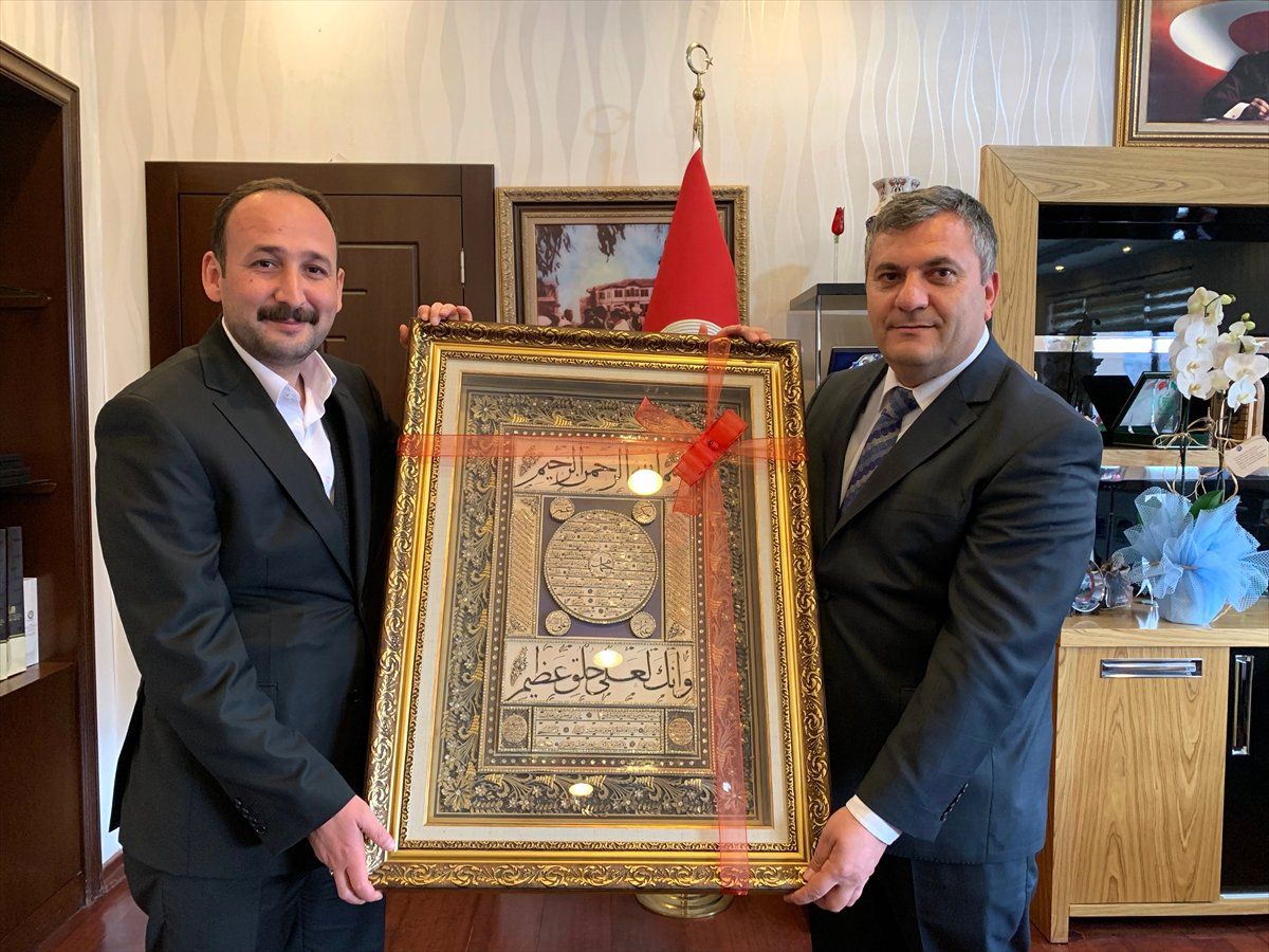 AK Parti İlçe Teşkilatı\'ndan Demirbaş\'a Hayırlı Olsun Ziyareti