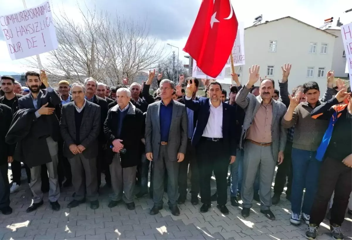 Bağımsız Aday Buz Miting Yaptı