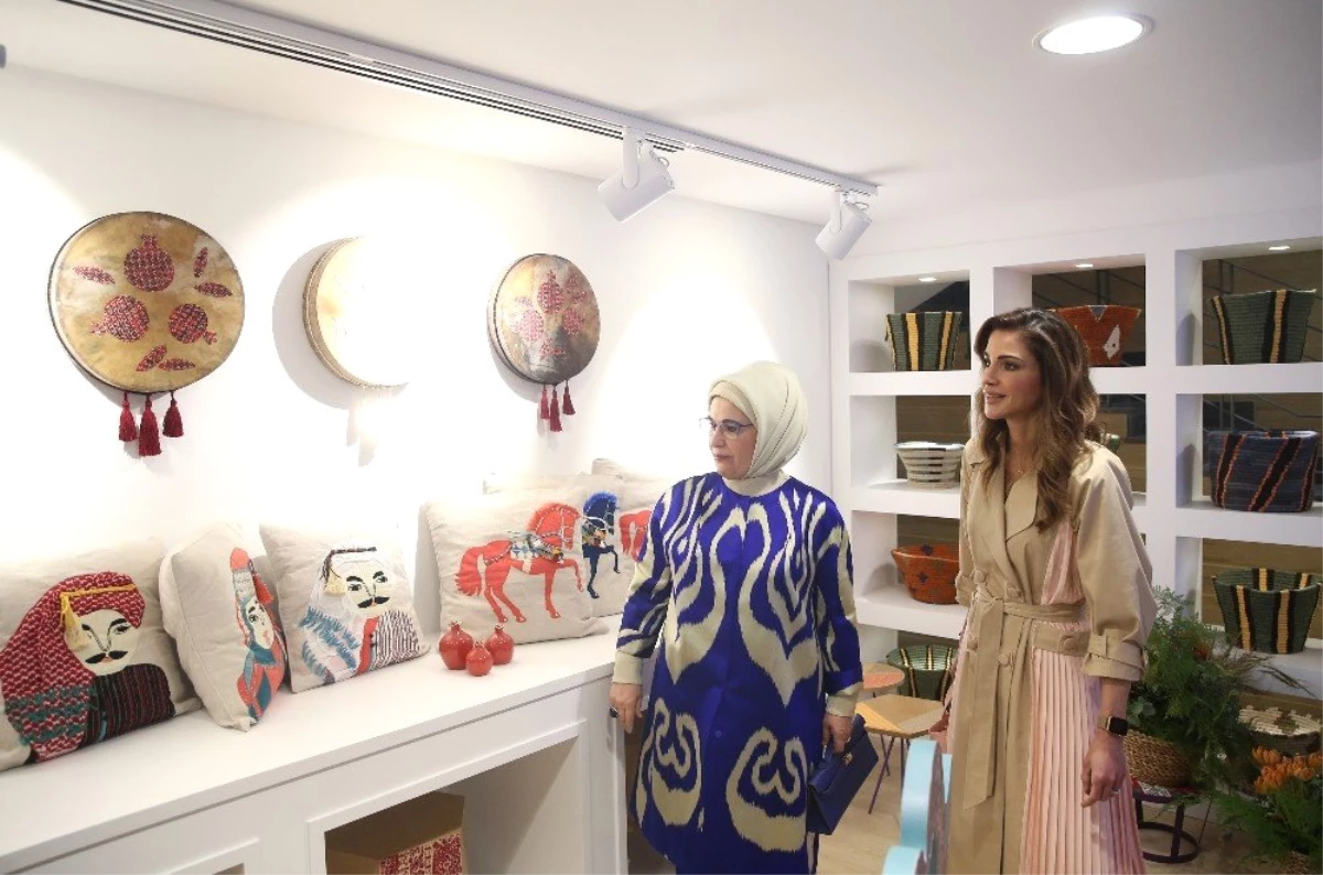 Emine Erdoğan, Ürdün Kraliçesi Rania El-Abdullah ile Görüştü