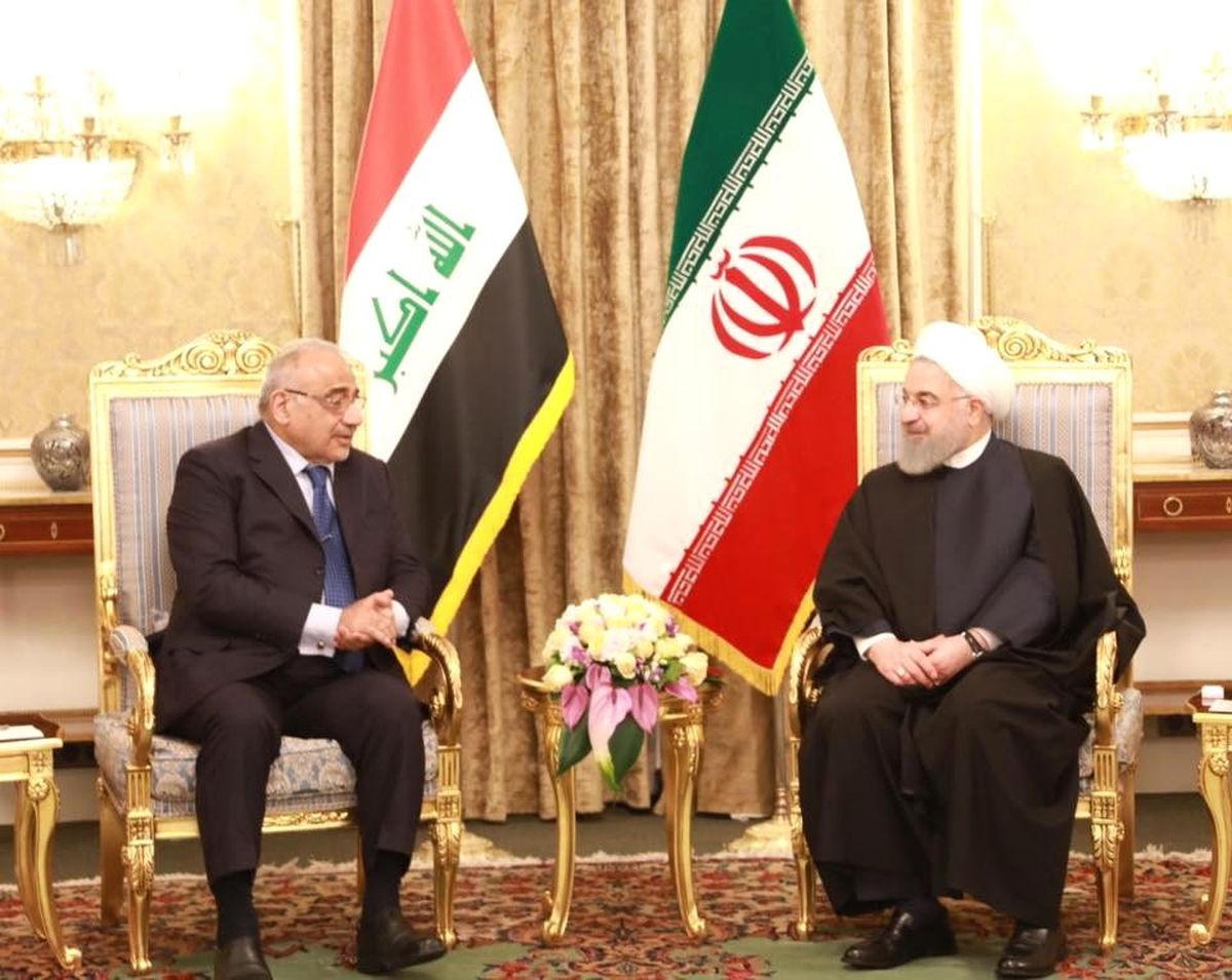 Irak Başbakanı Abdülmehdi, Ruhani ile Görüştü