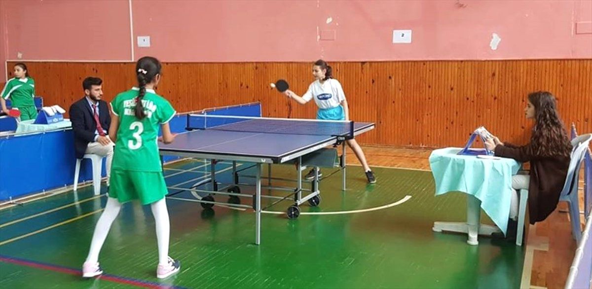 Kırşehir\'de Masa Tenisi İl Birinciliği Müsabakaları
