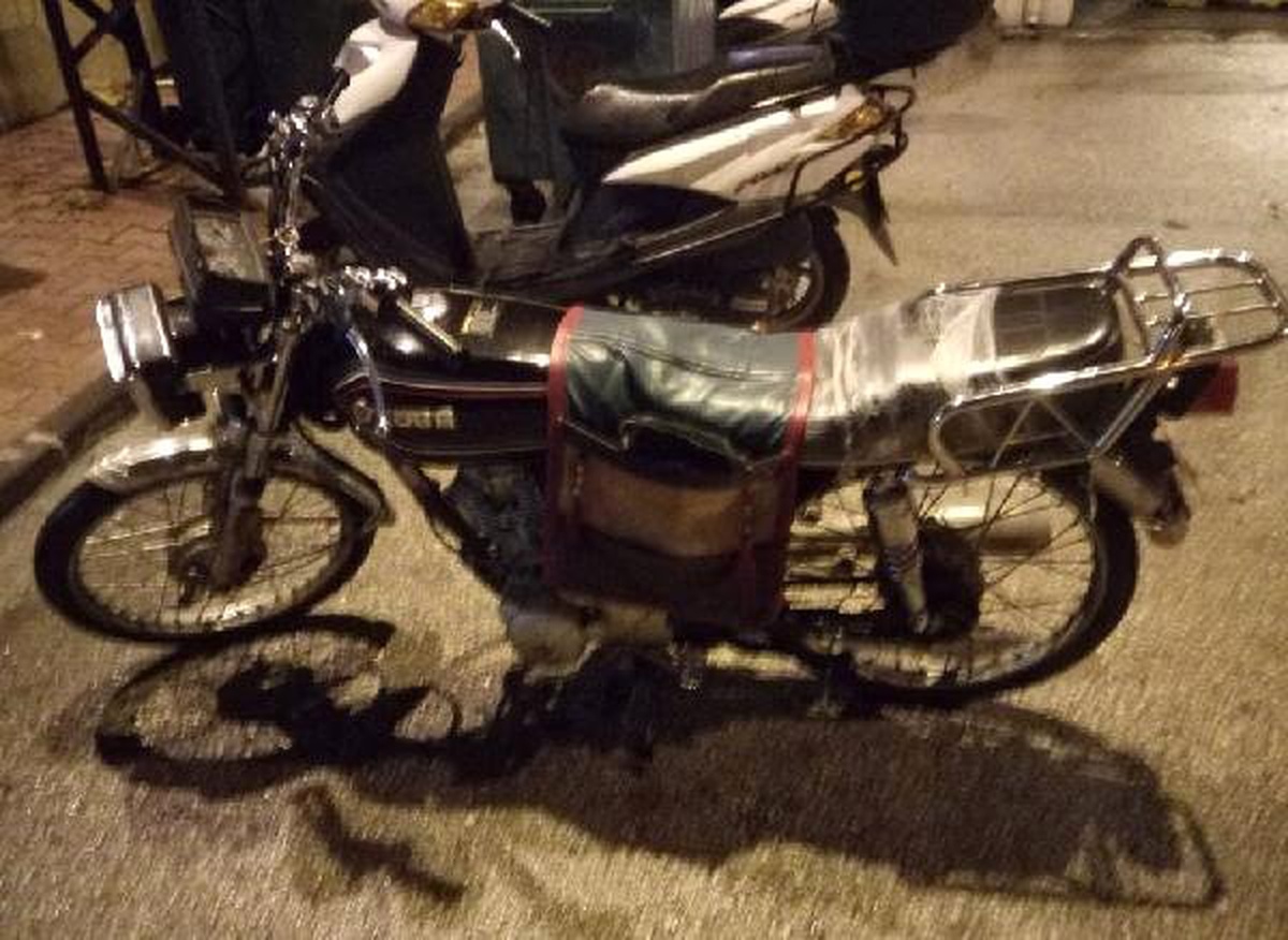 Motosikletli Kapkaççı Kaza Yapınca Yakalandı
