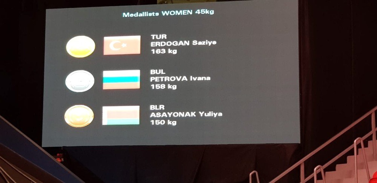 Şaziye Erdoğan, Avrupa Şampiyonu Oldu