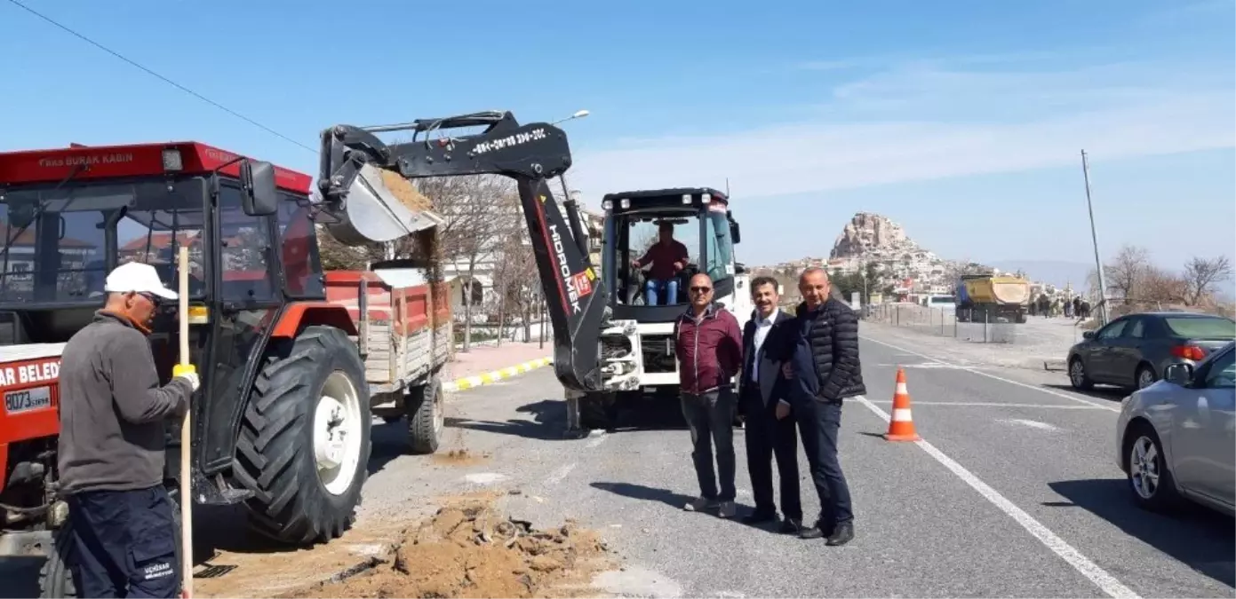 Uçhisar - Kavak Yolu Asfaltlanacak