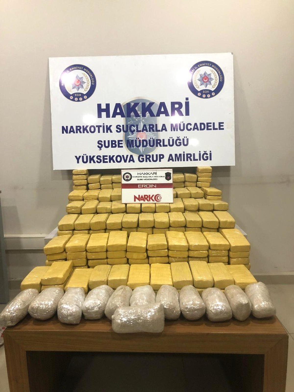 Yüksekova\'da 125 Kilo Eroin Ele Geçirildi