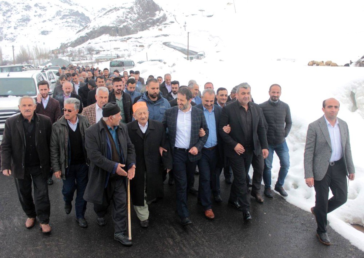 AK Parti\'den Durankaya Beldesine Teşekkür Ziyareti