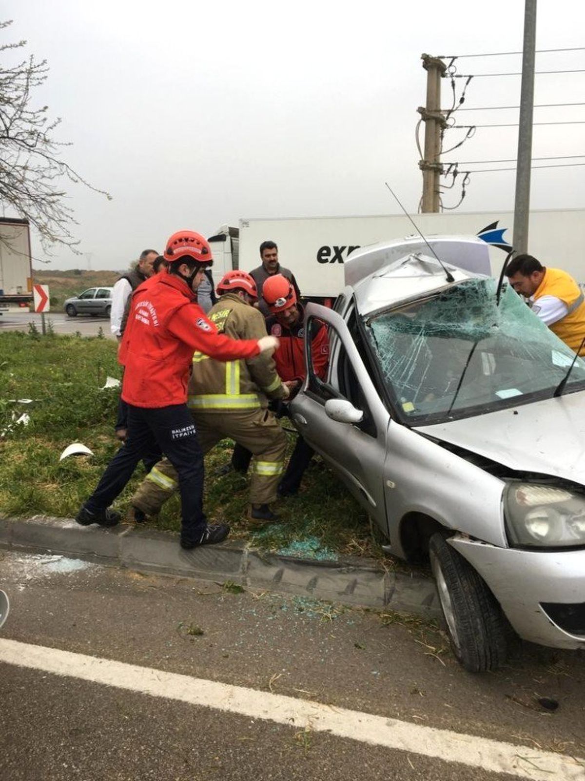 Bandırma\'da Trafik Kazası : 1 Ölü