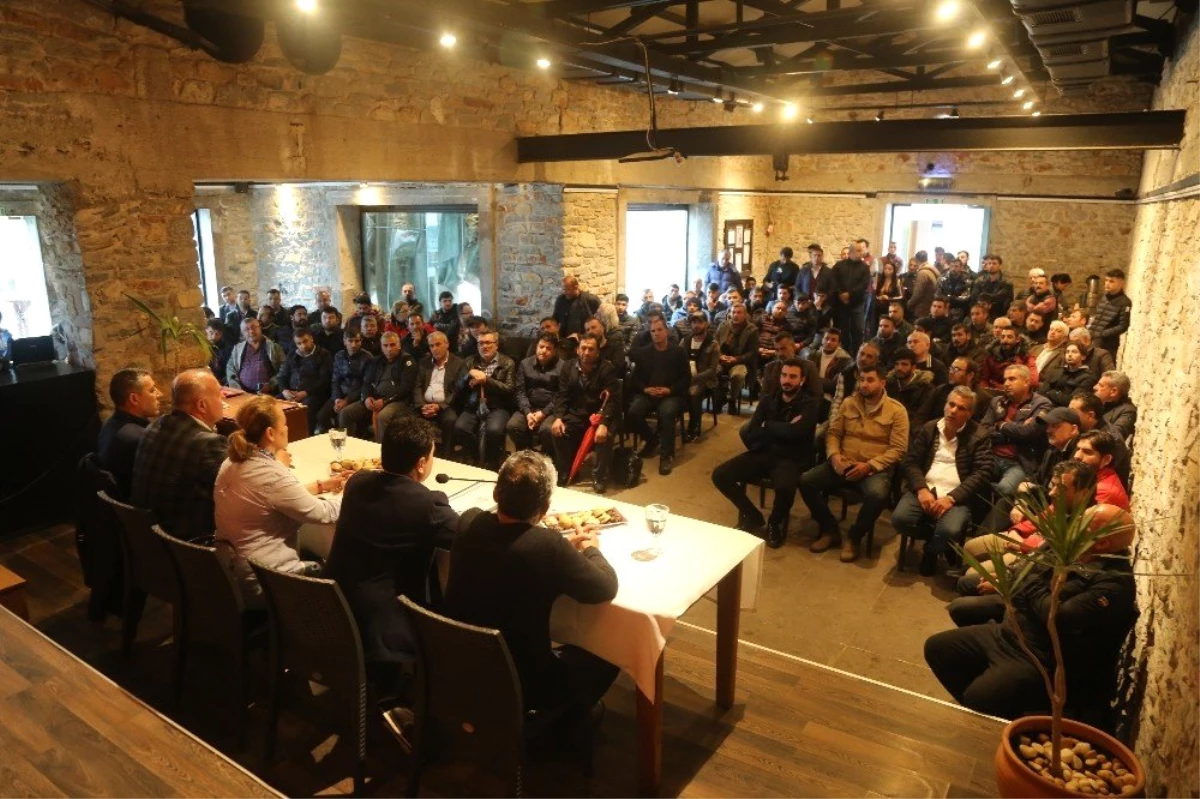 Başkan Ahmet Aras, Bodrum Çarşı Esnafıyla Bir Araya Geldi