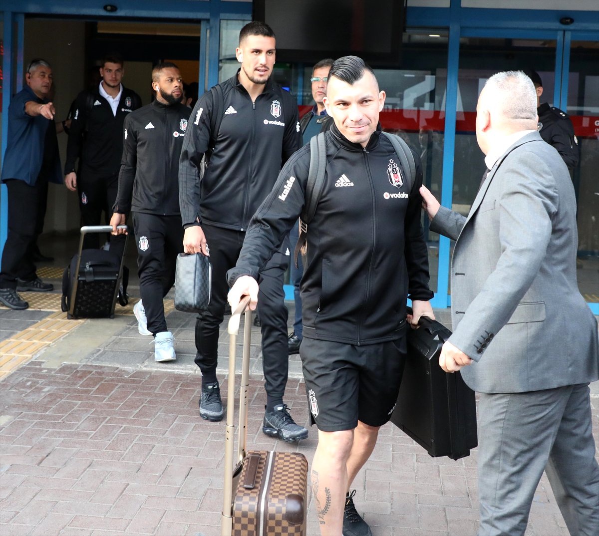 Beşiktaş Kafilesi, Rize\'ye Geldi