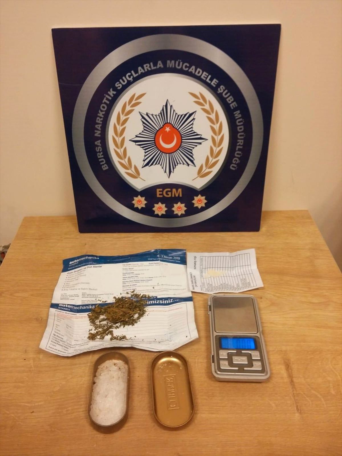 Bursa\'da Uyuşturucu Operasyonu