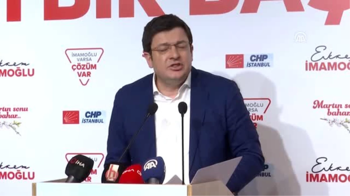 CHP Genel Başkan Yardımcısı Erkek: "Fark 17 Bin 111" - İstanbul