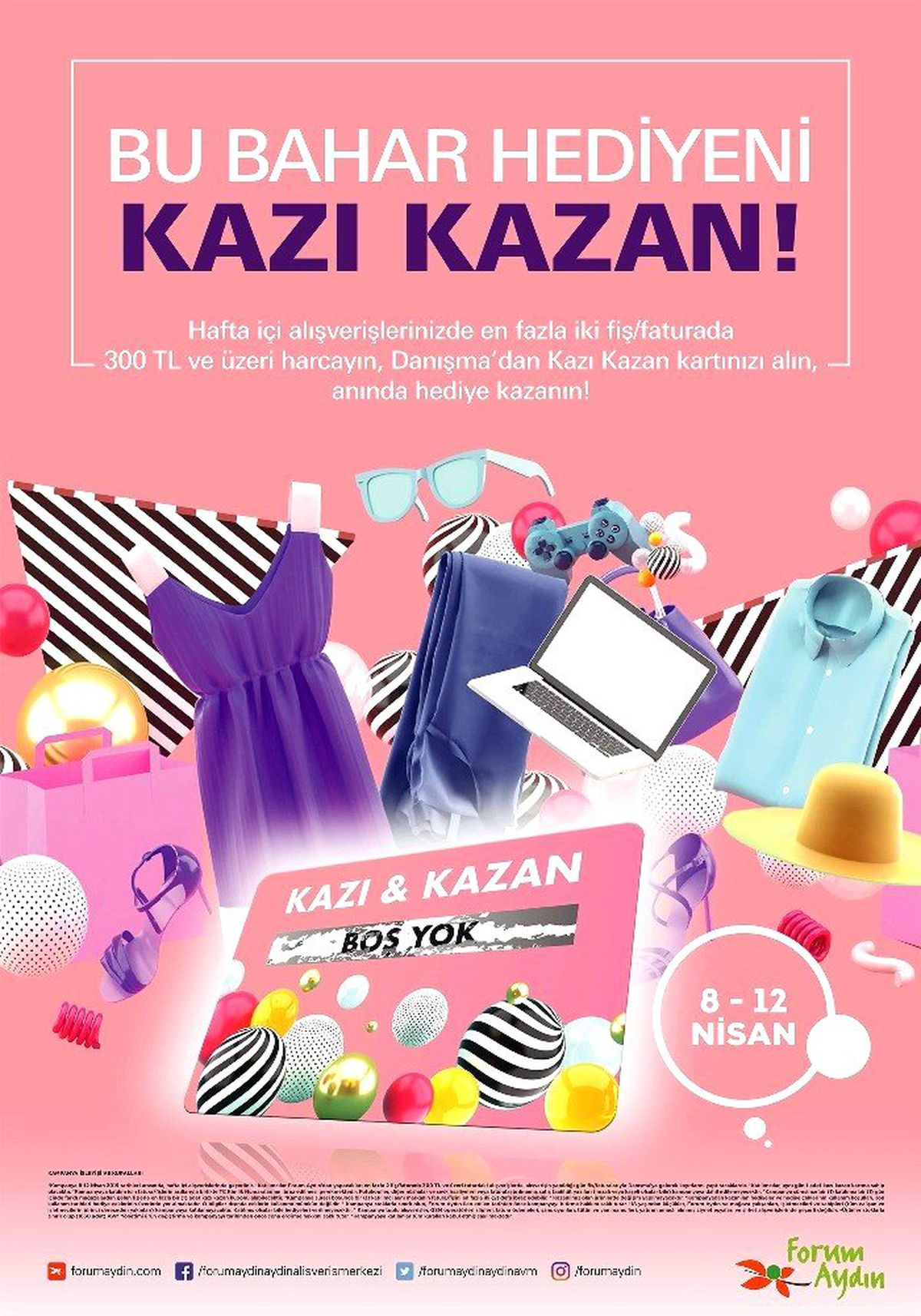 Forum Aydın\'da Kazı-kazan Heyecanı Başlıyor