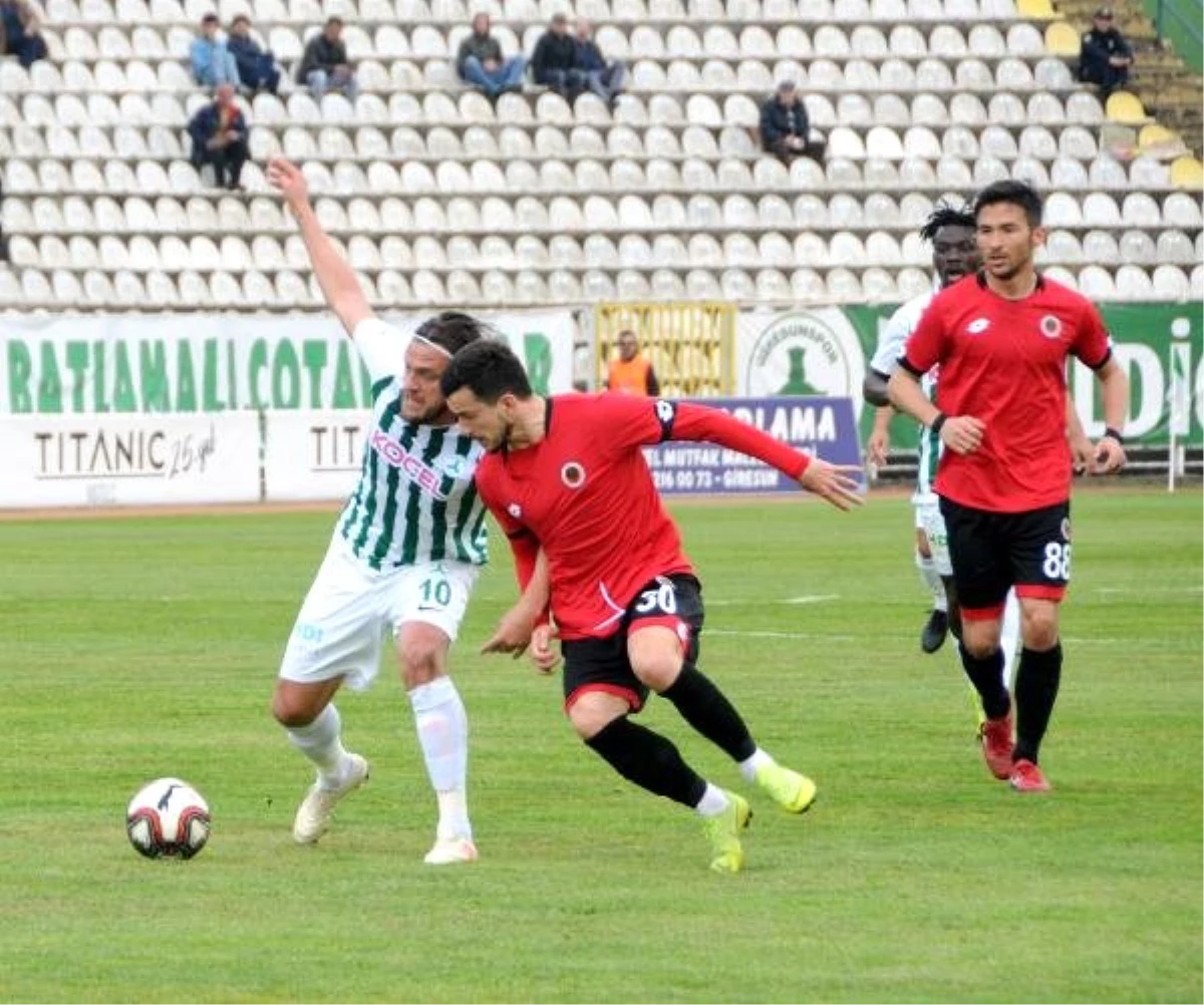 Giresunspor - Gençlerbirliği: 0-1