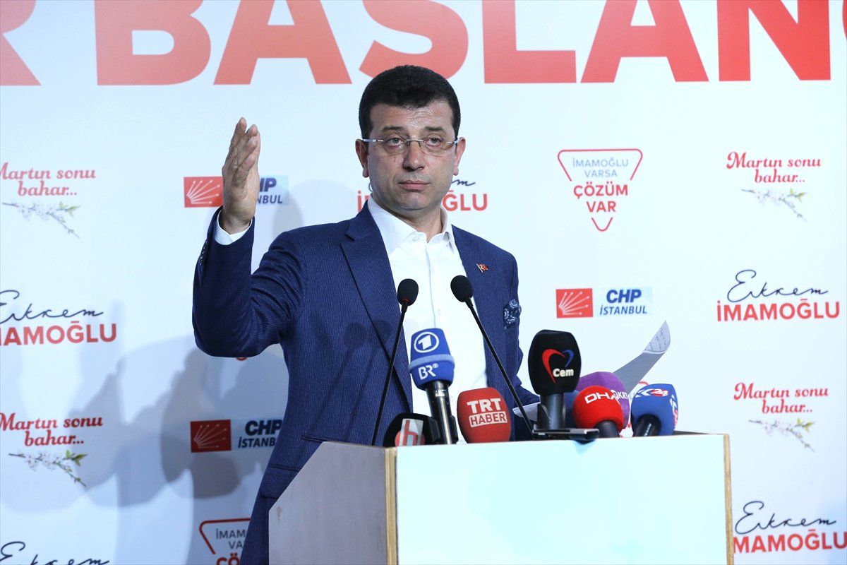 İmamoğlu\'dan, CHP Seçim Koordinasyon Merkezinde Değerlendirme