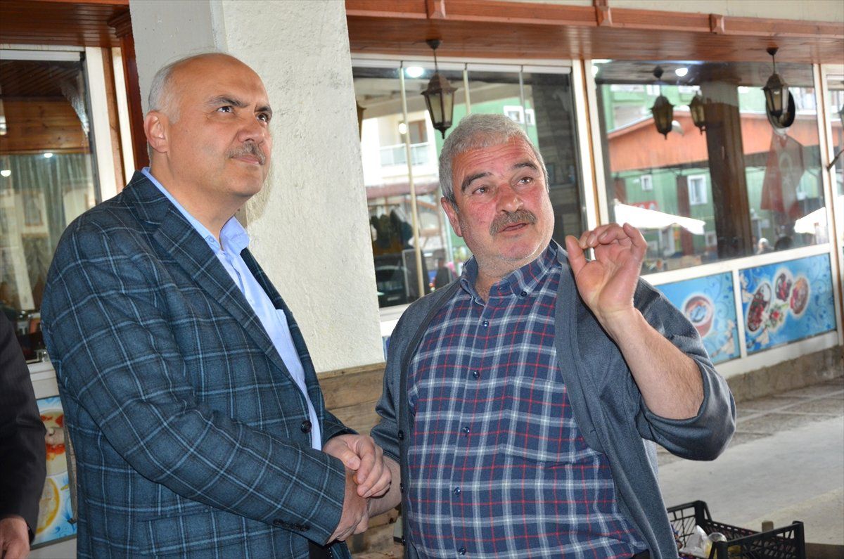 Kızılcahamam Belediye Başkanı Acar\'dan Pazar Ziyareti