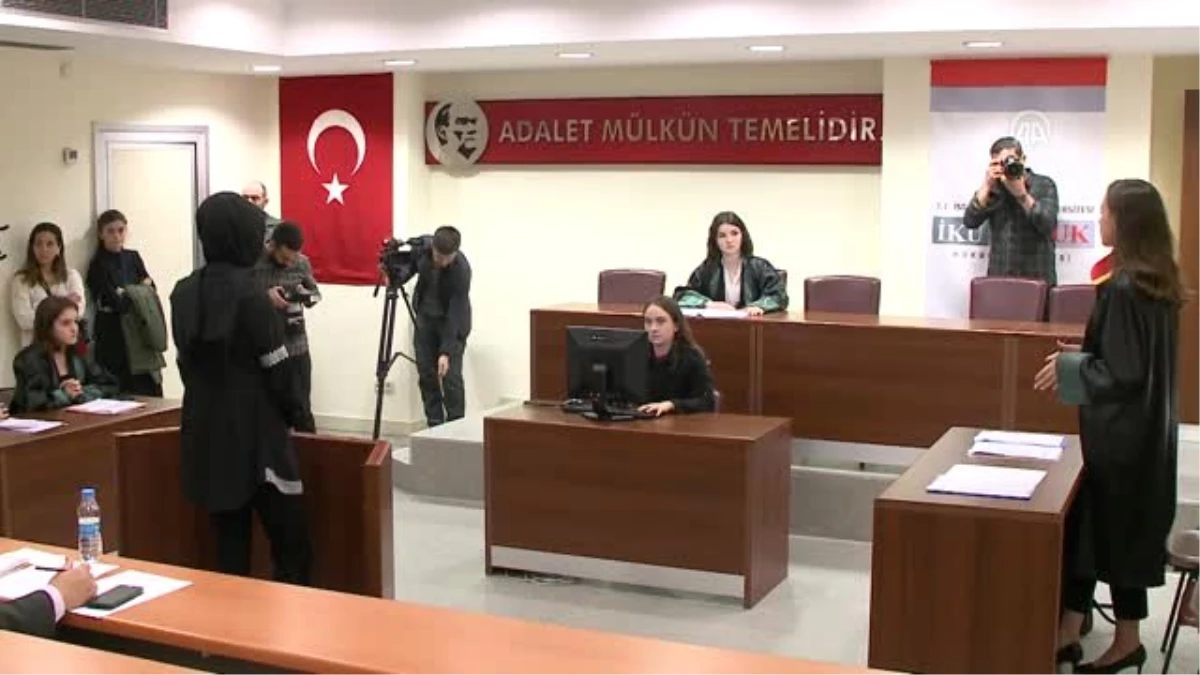 Lise Öğrencileri "Sanal Mahkemede" Yarıştı - İstanbul