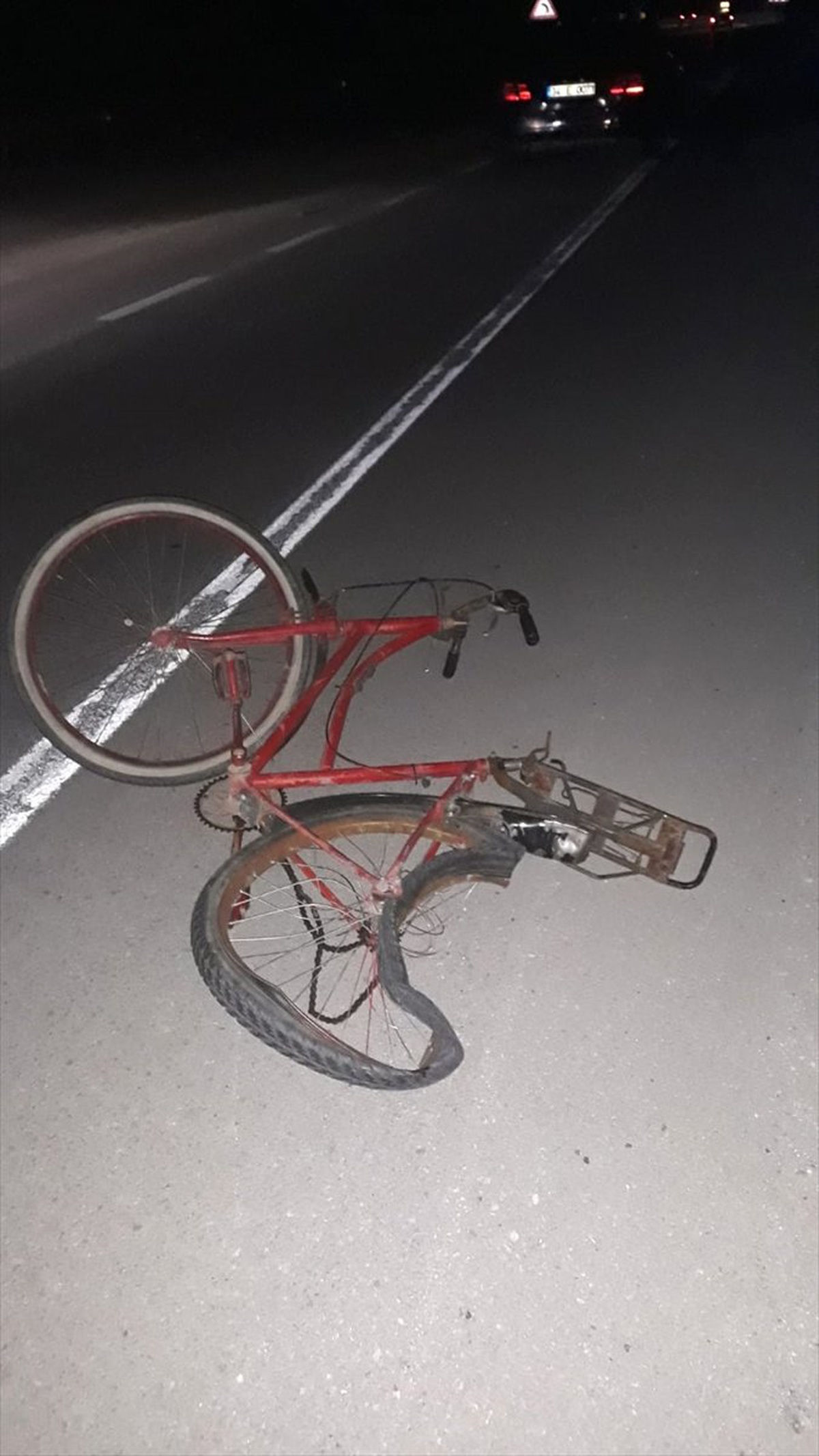 Otomobilin Çarptığı Bisiklet Sürücüsü Öldü