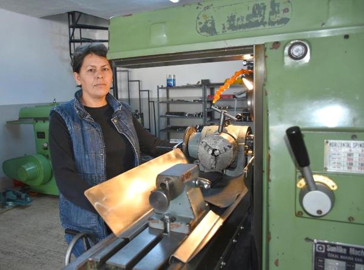 Sanayi Esnafının \'Tornacı Yenge\'si