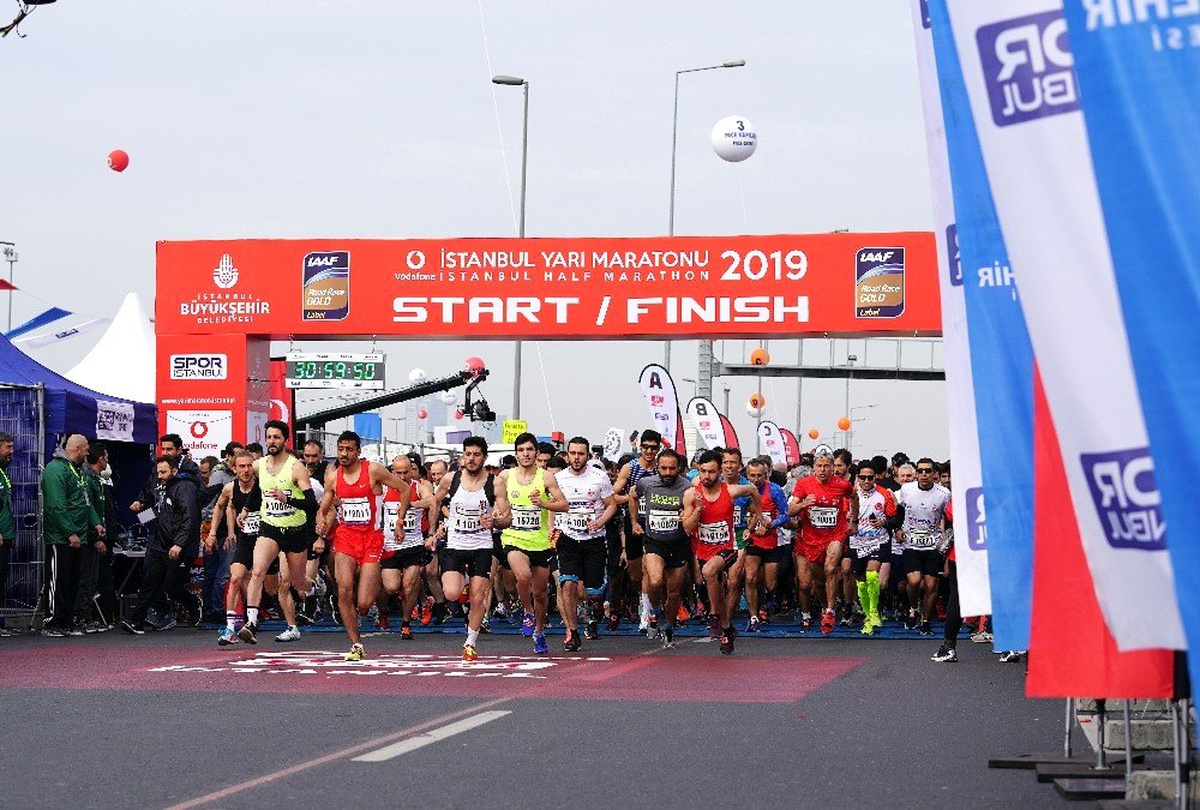 Vodafone İstanbul 14. Yarı Maratonu\'na Kenya Damgası