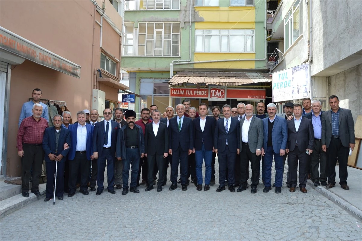 AK Parti Samsun Milletvekili Yusuf Ziya Yılmaz\'dan Havza Ziyareti