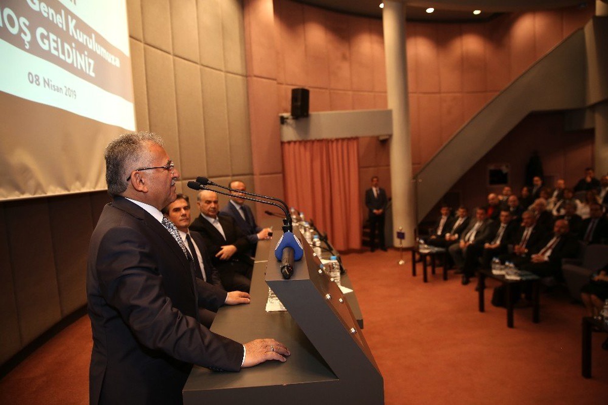 Başkan Büyükkılıç, Kcetaş Genel Kurulu ile Yönetim Kurulu Başkanlığı\'na Seçildi