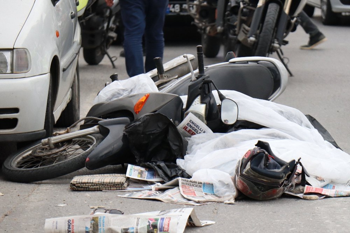 Beton Mikserinin Çarptığı Motosikleti Kadın Hayatını Kaybetti
