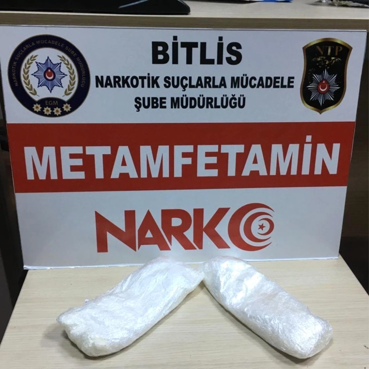 Bitlis\'te 451 Gram Metanfetamin Ele Geçirildi