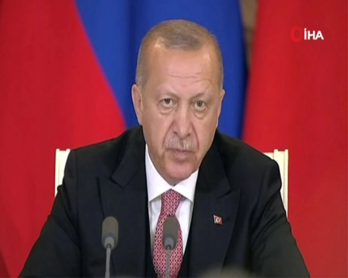 Cumhurbaşkanı Erdoğan: "2019 Yılını Rusya ile Karşılıklı Kültür ve Turizm Yılı İlan Ettik"