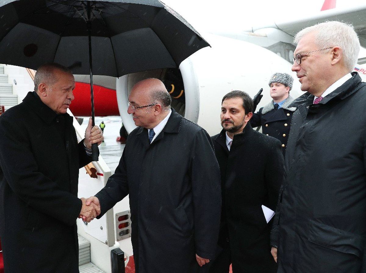 Cumhurbaşkanı Erdoğan Rusya\'da